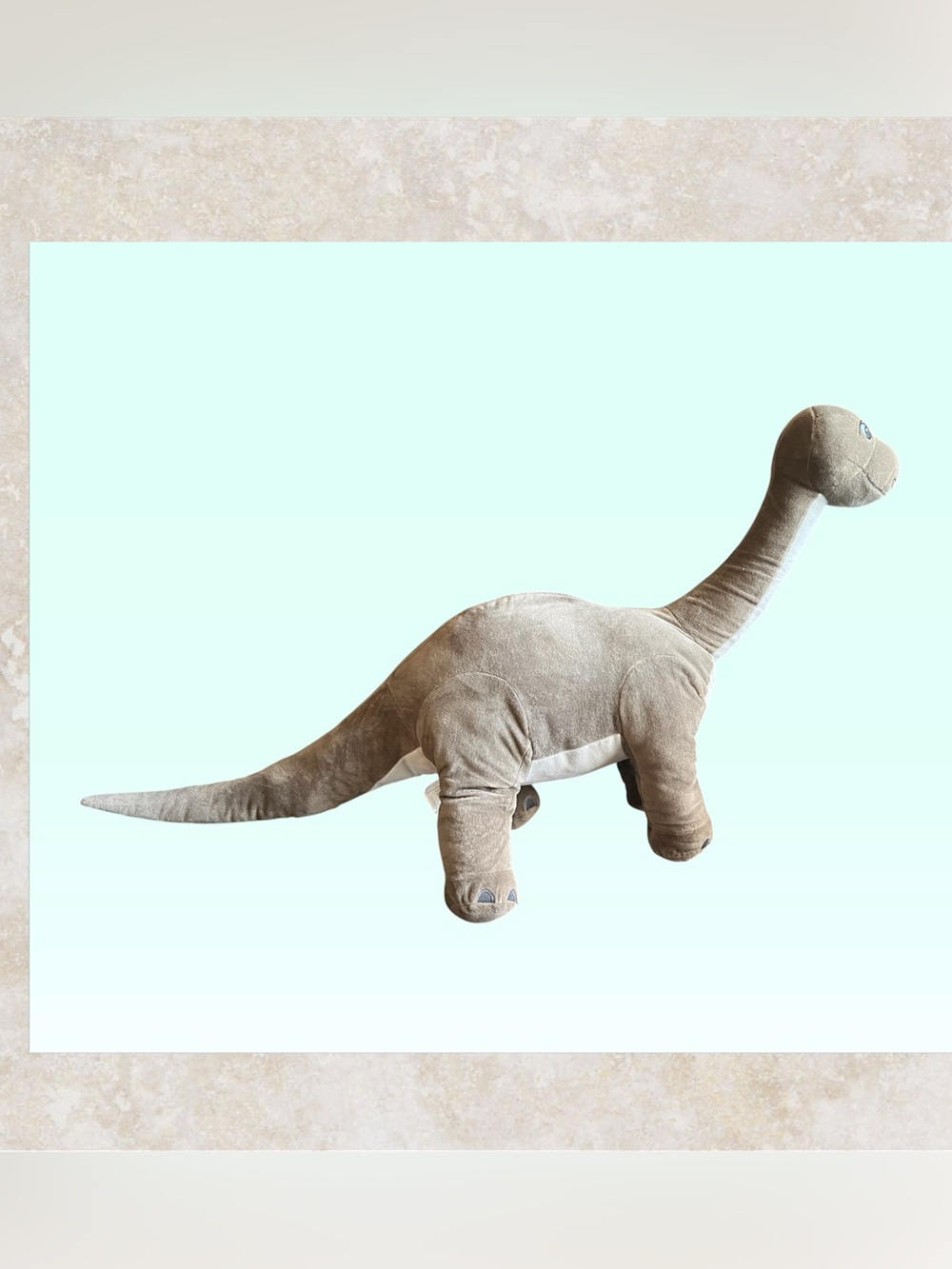 22” IKEA JATTELIK BRONTOSAURUS Soft Stuffed Animal Dinosaur Plush Toy
